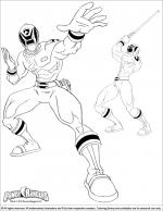 Power Rangers coloring