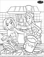 Ratatouille coloring