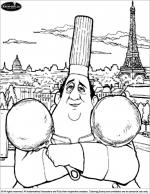 Ratatouille coloring