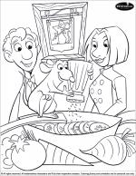 Ratatouille coloring