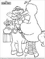 Sesame Street coloring