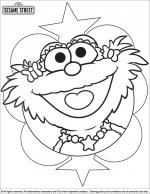 Sesame Street coloring