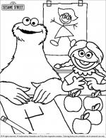 Sesame Street coloring