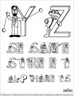 Sesame Street coloring