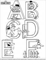 Sesame Street coloring