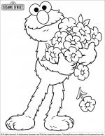 Sesame Street coloring