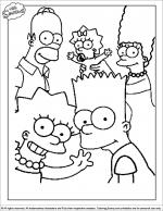 Simpsons coloring