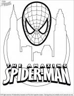 Spider Man coloring