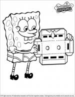 SpongeBob coloring