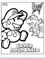 Super Mario Brothers coloring