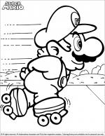 Super Mario Brothers coloring