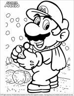 Super Mario Brothers coloring