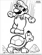 Super Mario Brothers coloring