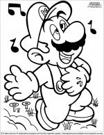 Super Mario Brothers coloring