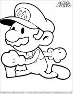Super Mario Brothers coloring