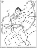 Superman coloring