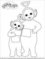 Teletubbies coloring