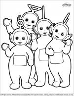 Teletubbies coloring