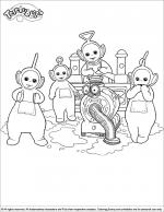 Teletubbies coloring