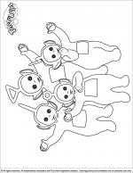 Teletubbies coloring