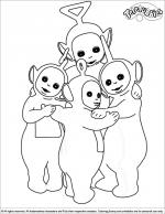 Teletubbies coloring