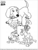 Toy Story coloring