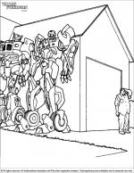 Transformers coloring