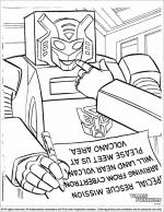 Transformers coloring