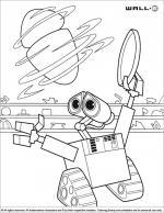 WALL E coloring