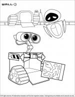 WALL E coloring