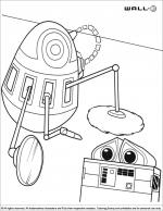 WALL E coloring