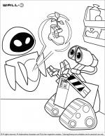 WALL E coloring