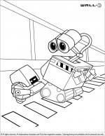 WALL E coloring