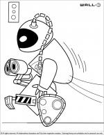 WALL E coloring