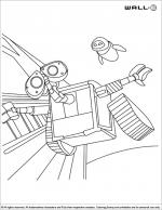 WALL E coloring