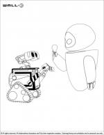 WALL E coloring