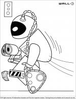 WALL E coloring