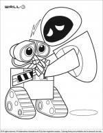 WALL E coloring