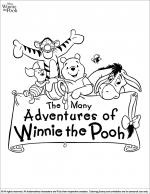 Winnie the Pooh coloring