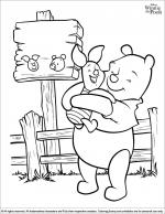 Winnie the Pooh coloring