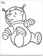 Winnie the Pooh coloring