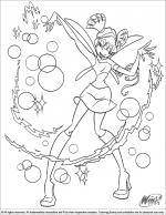 Winx Club coloring