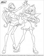 Winx Club coloring