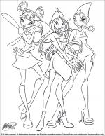 Winx Club coloring