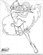 Winx Club coloring