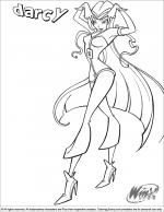 Winx Club coloring