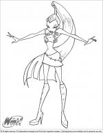 Winx Club coloring