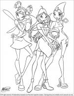 Winx Club coloring