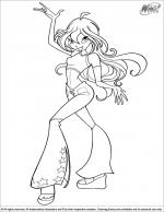 Winx Club coloring