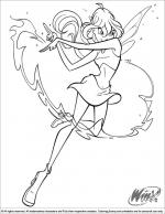 Winx Club coloring